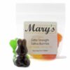 Sativa Bunnies (140mg, 300mg THC) by Mary's Medibles 1 Marys Sativa Bunnies front