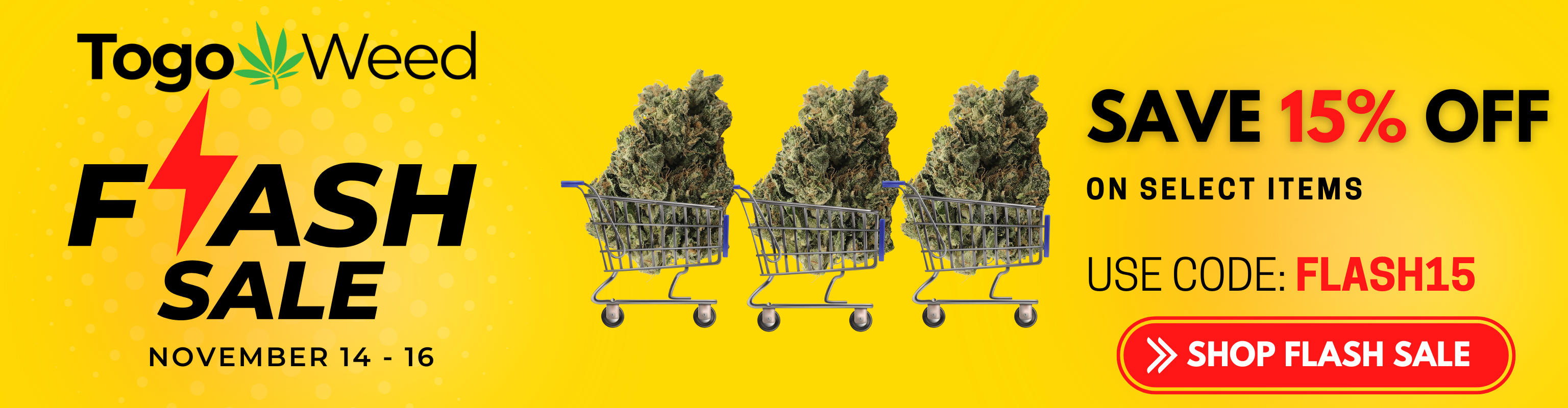 NOV 14 Banner TGW FLASH SALE