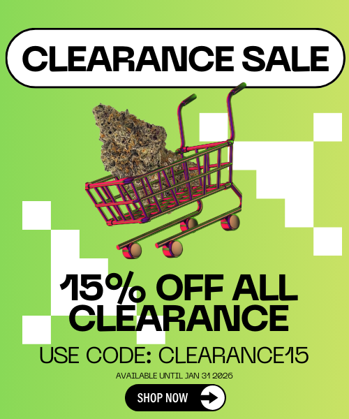 Mobile Banner Jan 26 15% OFF ALL CLEARANCE (500 x 600 px)