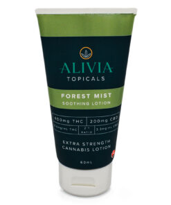 ALIVIA SOOTH LOTION ARNICA – FOREST MIST – 400MG THC 200MG CBD.jpg