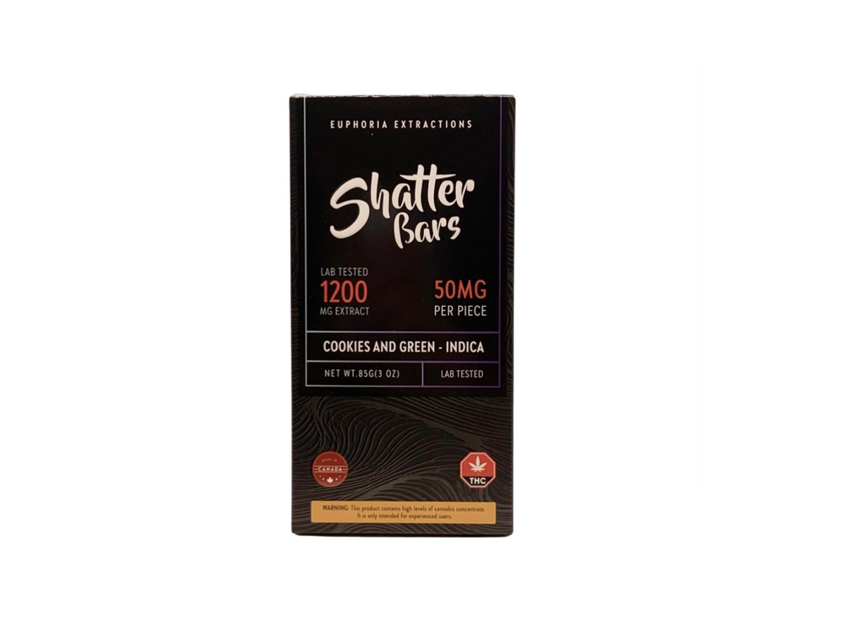 Euphoria Extractions Cookies N Green Indica Bar 1200MG.jpg Euphoria Extractions Cookies N Green Indica Bar 1200MG.jpg