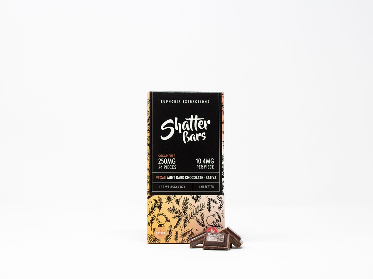 Euphoria Extractions Sativa Shatter Bar 250MG Mint.jpeg Euphoria Extractions Sativa Shatter Bar 250MG Mint.jpeg