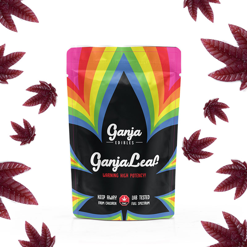 Ganja Edibles Black Cherry Leaf 1000MG.jpg Ganja Edibles Black Cherry Leaf 1000MG.jpg