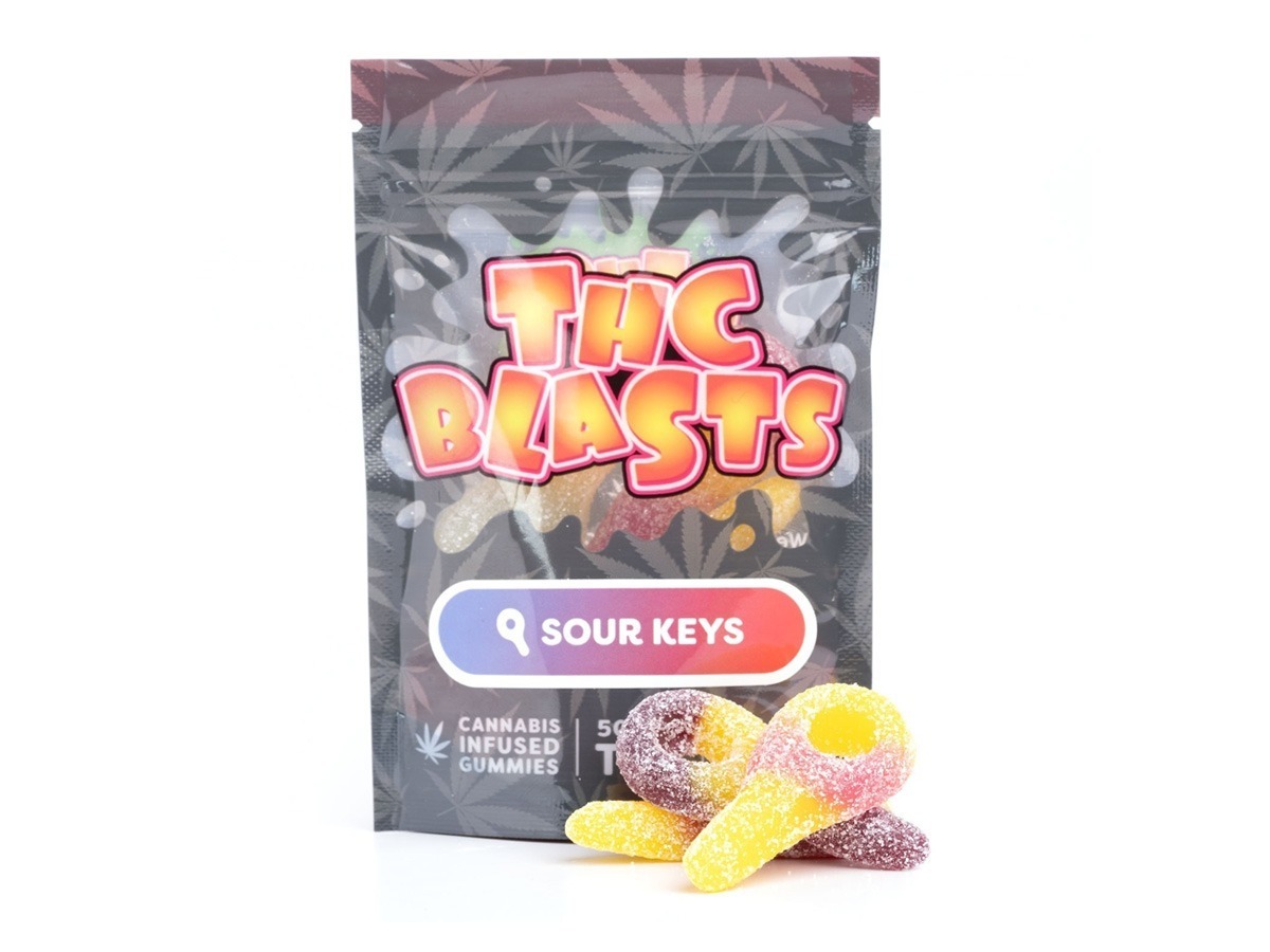 THC Blasts Sour Keys Gummies 500mg.jpg THC Blasts Sour Keys Gummies 500mg.jpg