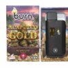 Burn Disposable Vapes - Acapulco Gold 3ML 1 acapulco gold front scaled 1.jpg