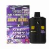 Burn Dual Chamber Disposable Vape – Grape Diesel x Sour Space Candy 6G 2 grape x sour front scaled 1.jpg
