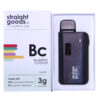 Straight Goods Supply Co. - Disposable Vape - Blueberry Cookies 3 Gram 1 straight goodz blueberry 3g.jpg