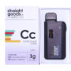 Straight Goods Supply Co. - Disposable Vape - Chocolate Cake 3 Gram 1 straight goodz chocolate cake 3g.jpg