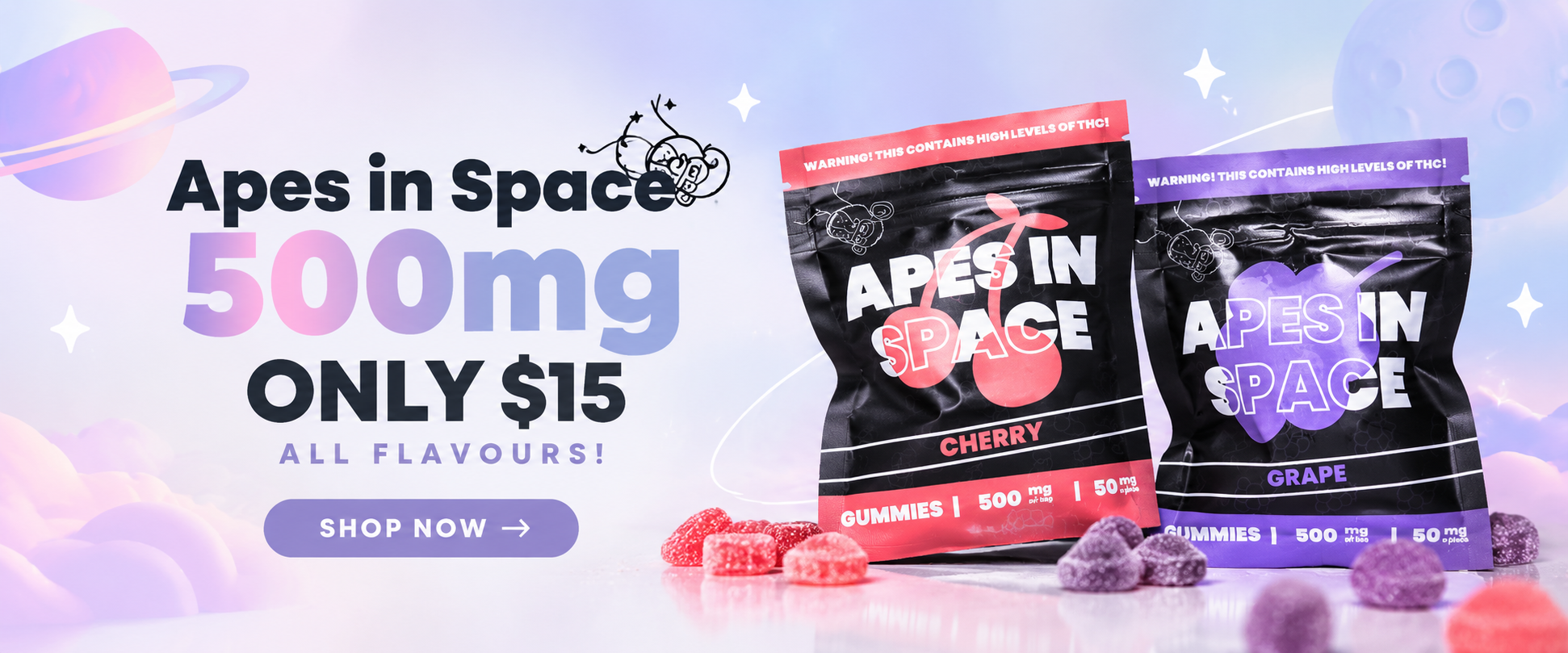 Apes in Space Gummy Launch (1)