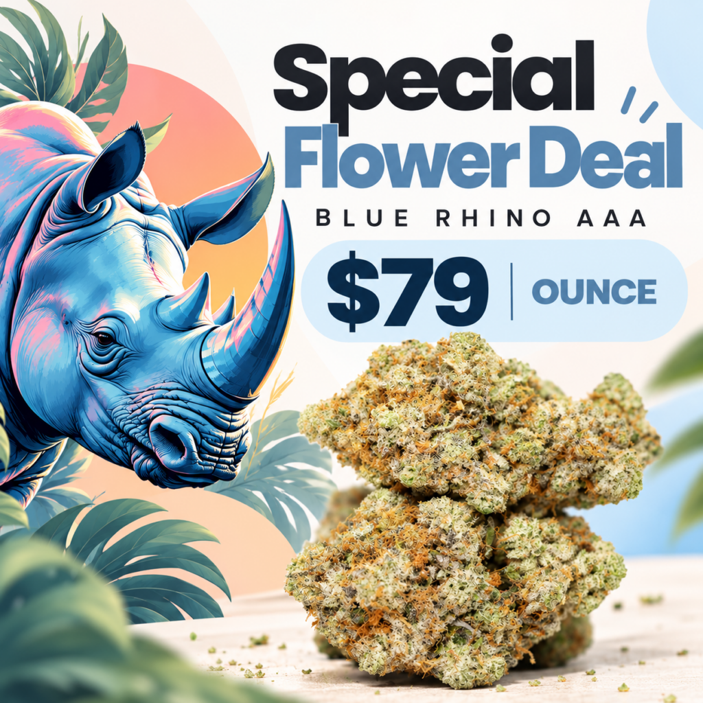 Blue Rhino Flower Deal
