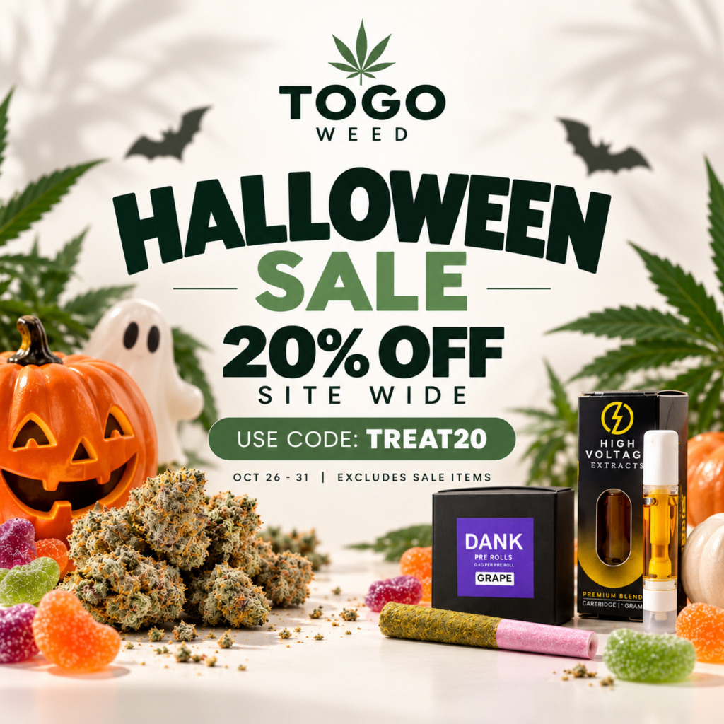 Halloween 20% Off Cannabis Sale