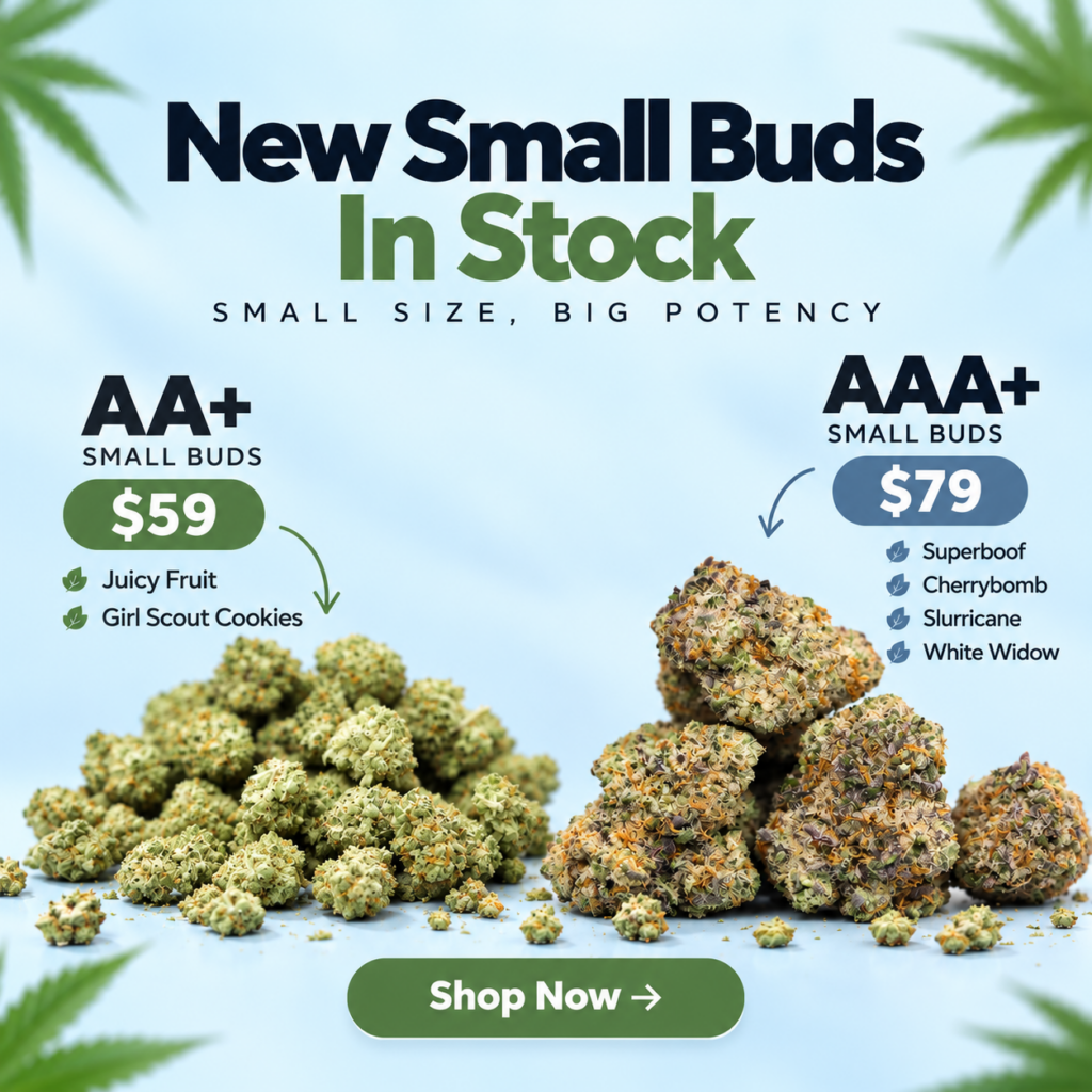 New Small Buds In Stock