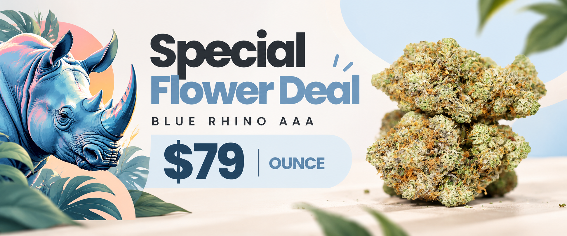 Special Flower Deal Blue Rhino $79 Ounce